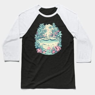 Sun-Kissed Seaside Baseball T-Shirt